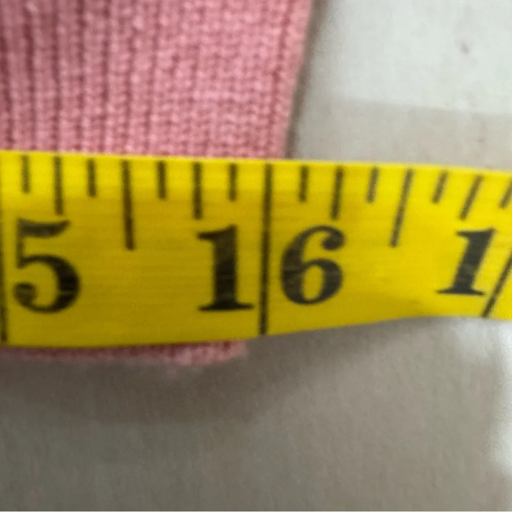 NWT Gobi Mongolian Cashmere V Neck Sweater Women's Large Peach Pink - Picture 9 of 12